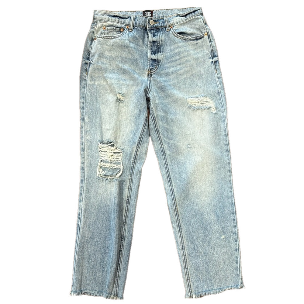 BDG straight distressed jeans, size 29